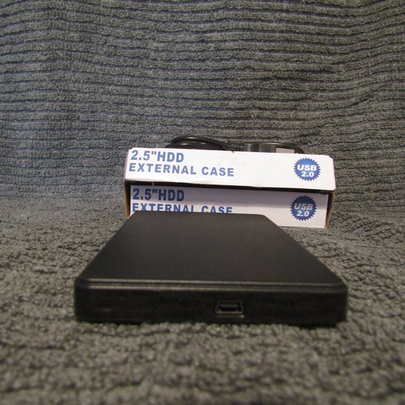 2.5 inch USB 2.0 External Hard Drive IDE HDD Enclosure  Up to 480mbps Max 2TB - Picture 6 of 7